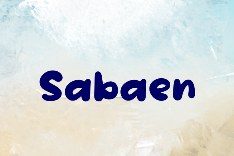 s Sabaen Font