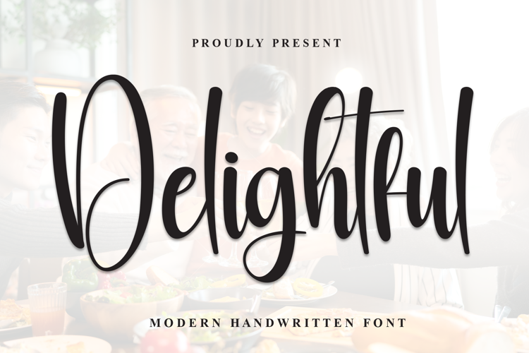 Preview of Delightful Font