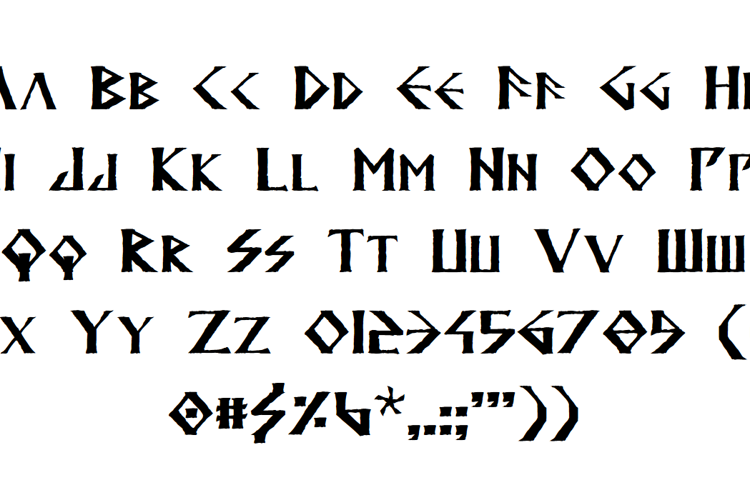 Anglodavek Font