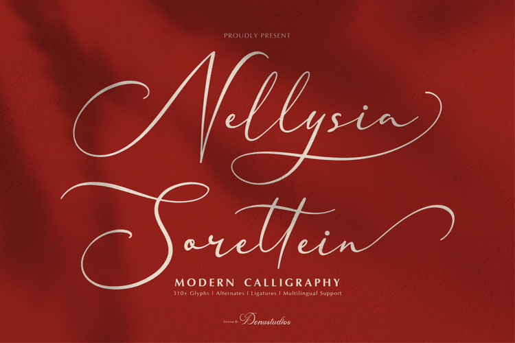 Nellysia Sorettein Font