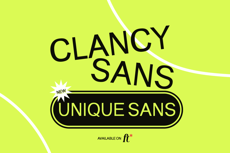 Clancy - Unique Sans Font