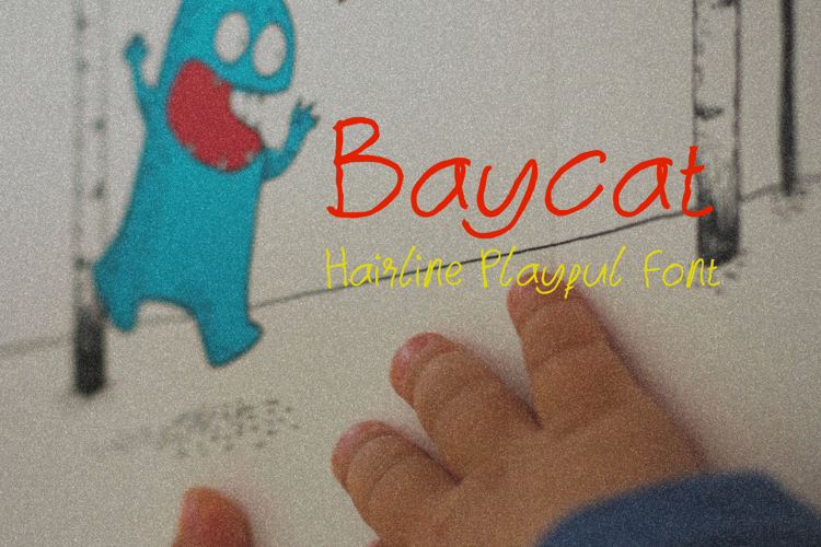 Preview of Baycato Font