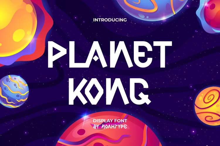 Planet Kong Font