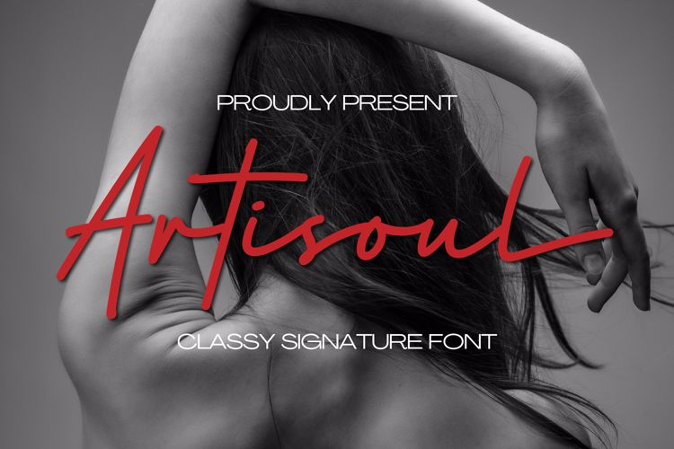 Preview of Artisoul Signature Font
