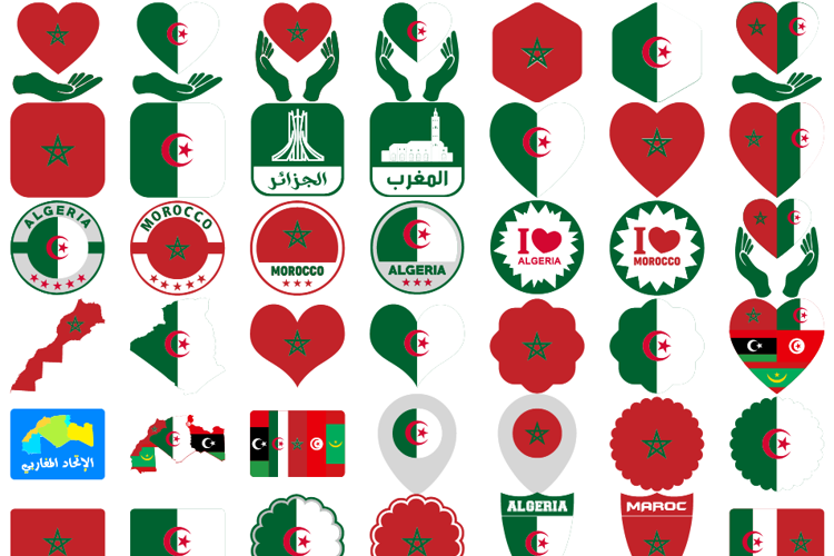 color Morocco Algeria Font