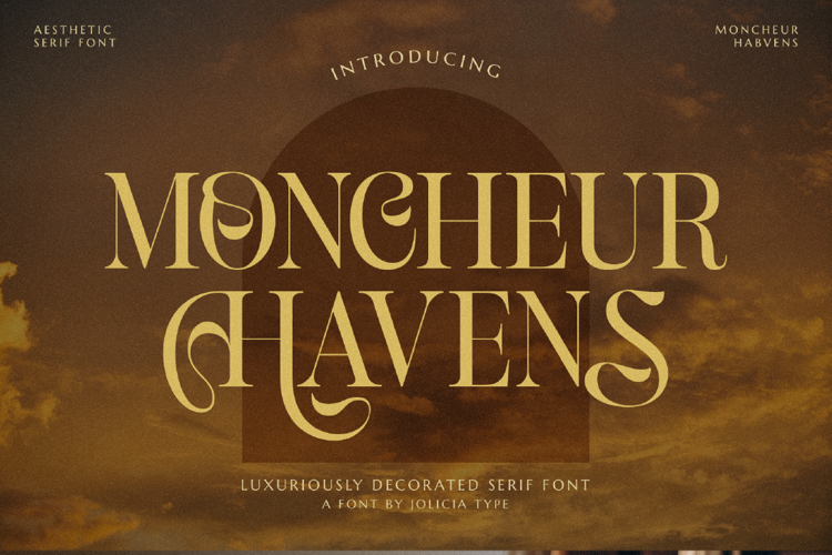 Moncheur Havens Font