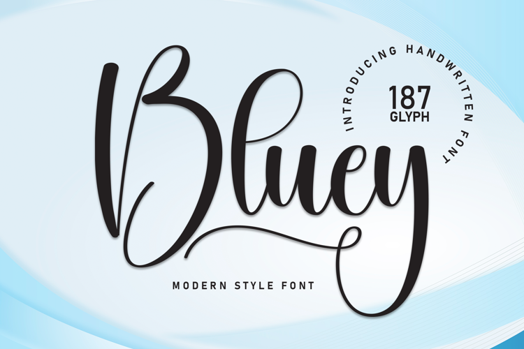 Preview of Bluey Font