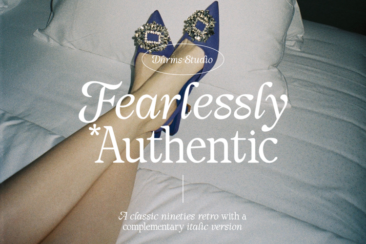 Fearlessly Authentic Font