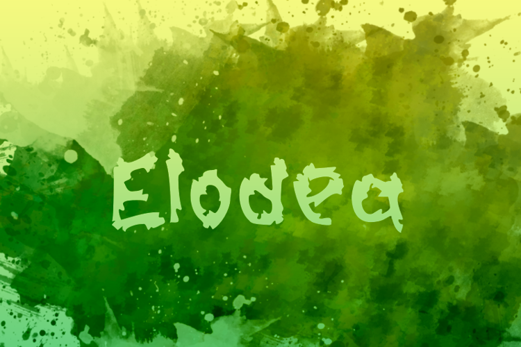 e Elodea Font