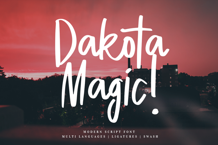 Dakota Magic Font