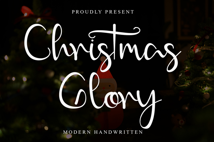 Christmas Glory Font