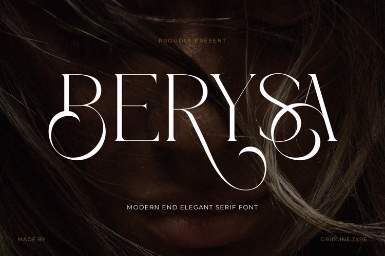 Preview of Berysa Font