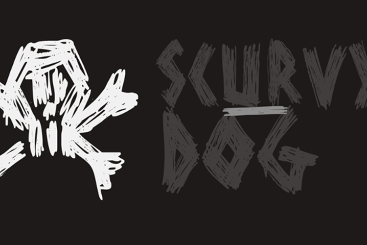 DK Scurvy Dog Font