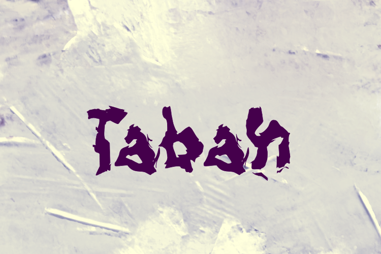 t Tabah Font