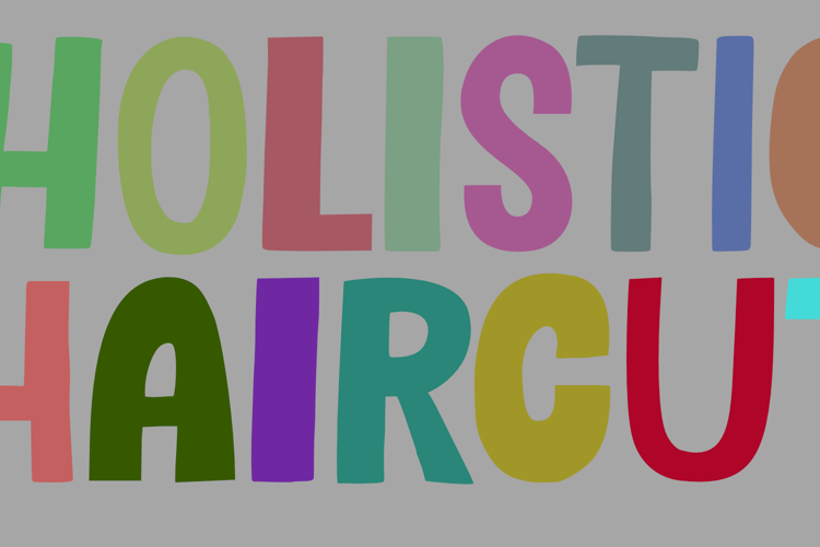 Holistic Haircut Font