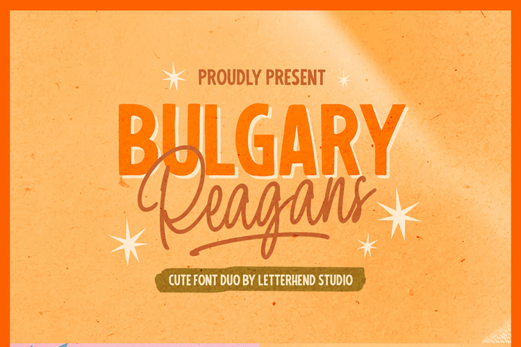 Bulgary Reagans Font