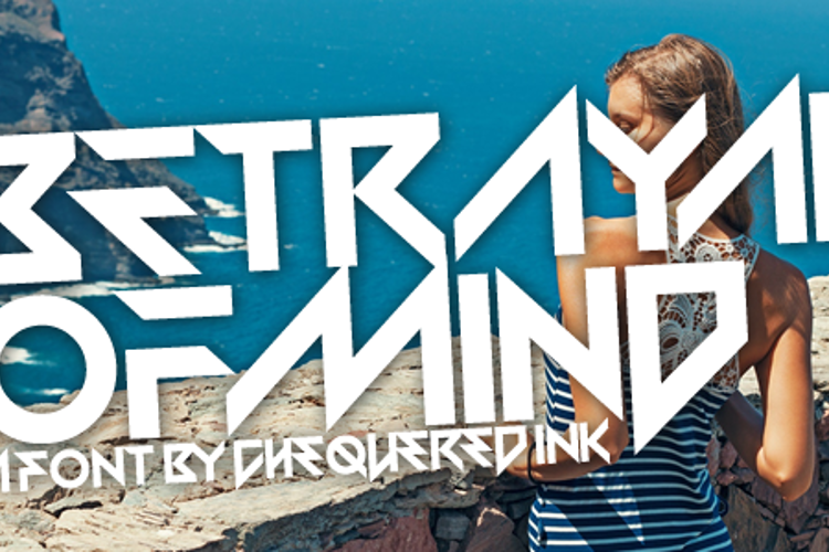 Betrayal of Mind Font