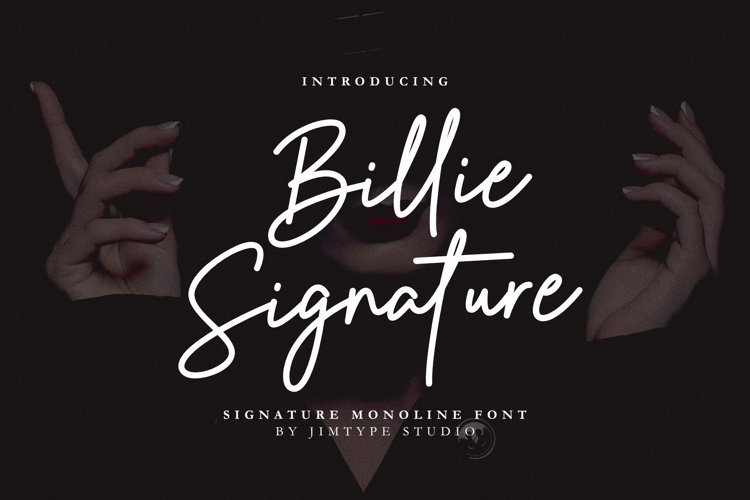 Billie Signature Font