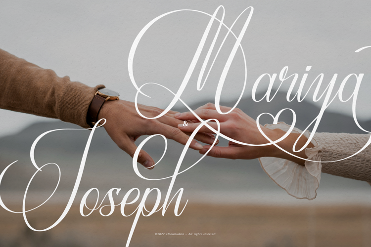 Preview of Defalliya Font