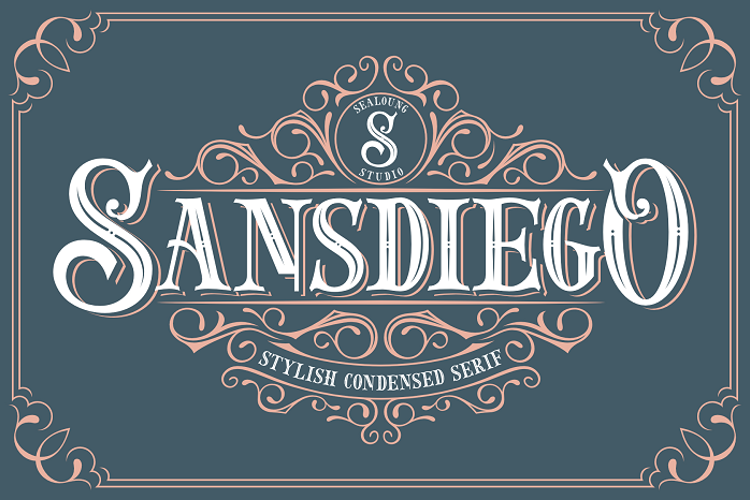 Sansdiego Style Font