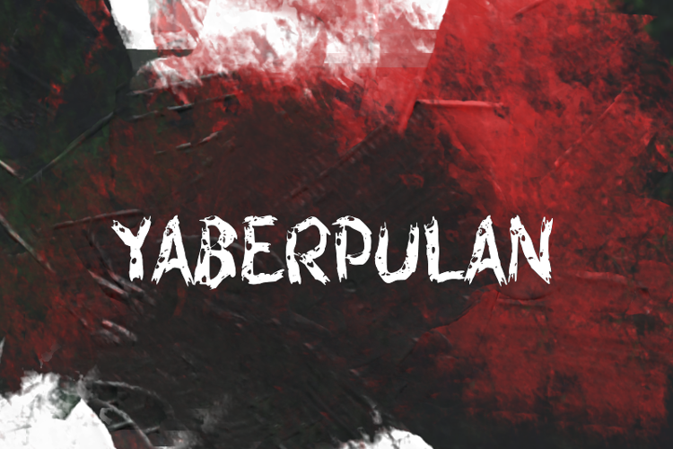 Preview of y  Yaberpulan Font