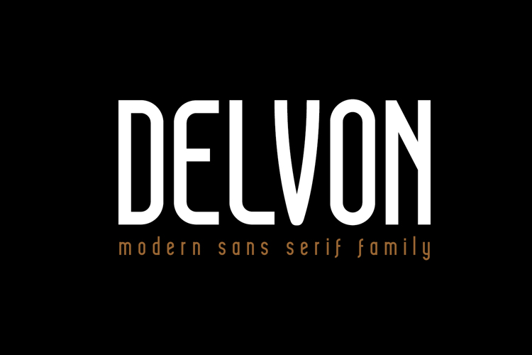 DELVON Font