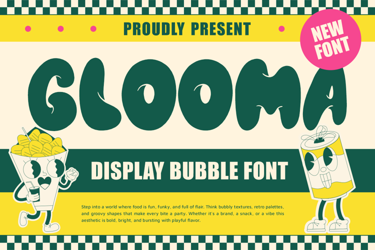 Preview of Glooma Font