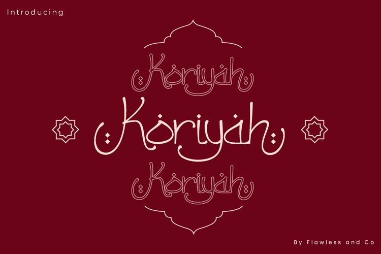 Koriyah Font