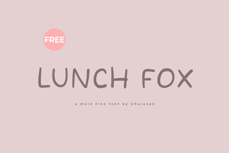 Lunch Fox Font