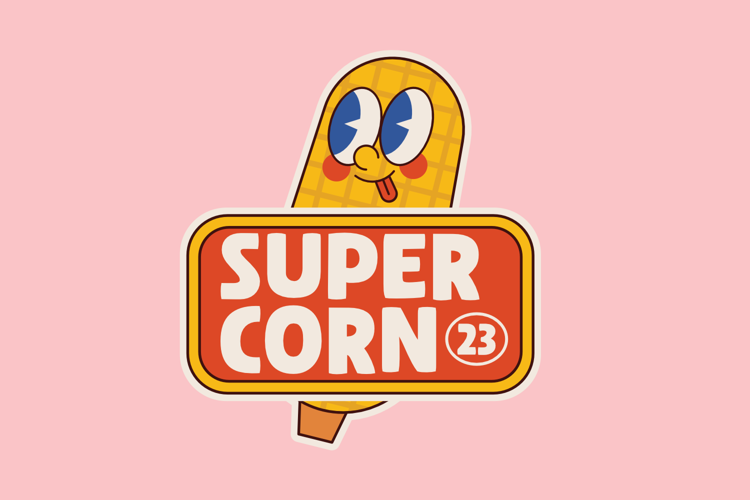Super Corn Font