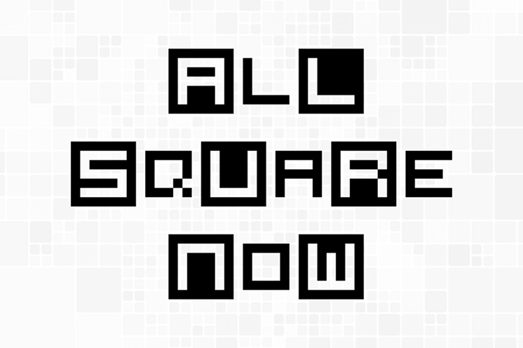 All Square Now Font