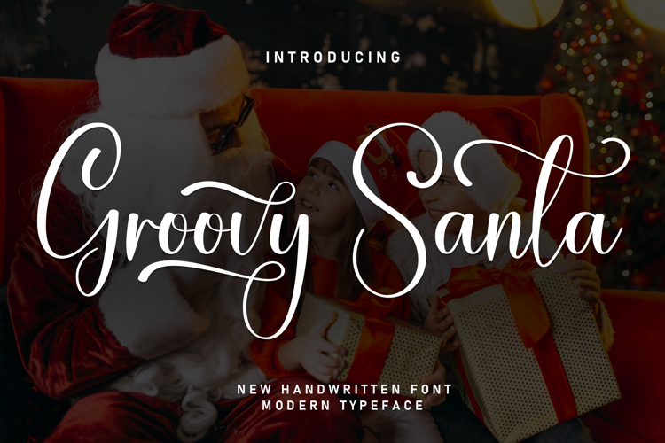 Preview of Groovy Santa Font