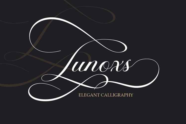 Lunoxs Font