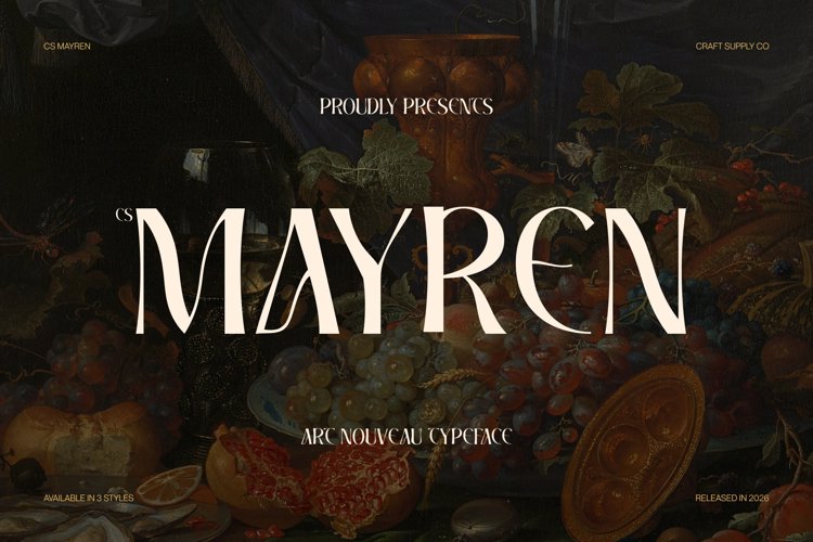 Preview of CS Mayren Font