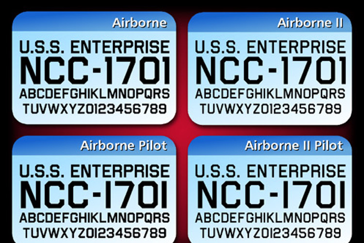 Airborne Font