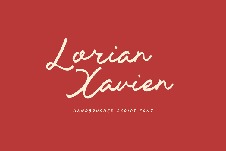 Preview of Lorian Xavien Font