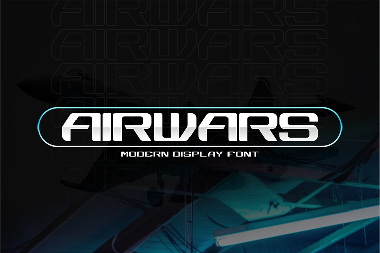 Airwars Font