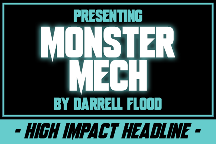 Monster Mech Font
