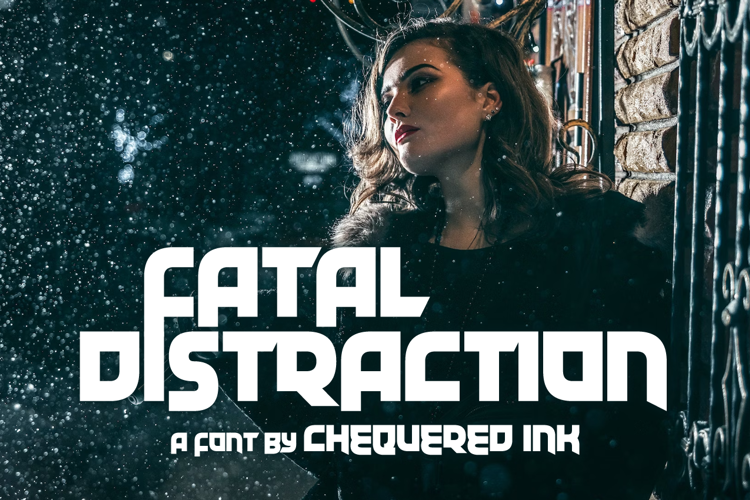 Fatal Distraction Font