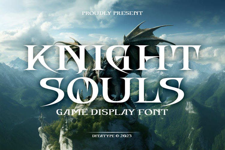 Knight Souls Font