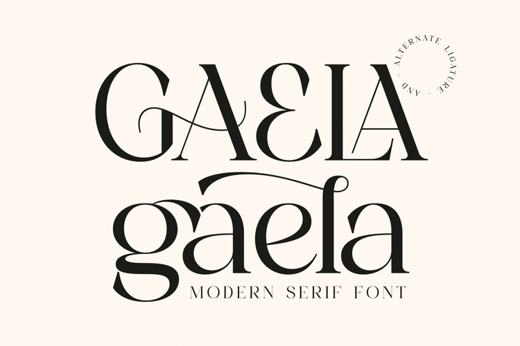 GAELA Font