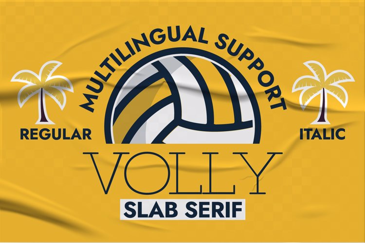Preview of Volley Font