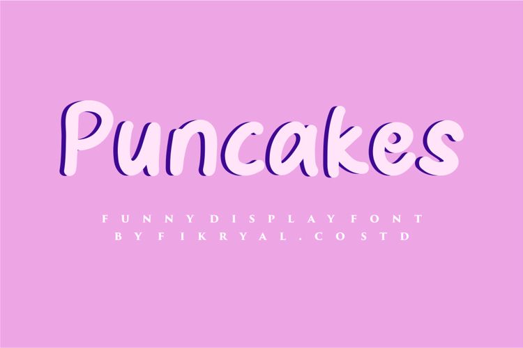 Puncakes Font