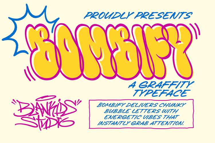 Preview of Bombify Font