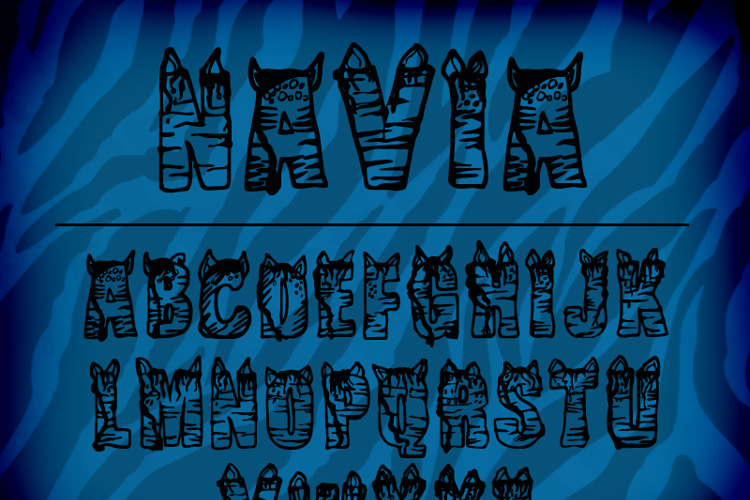 CF NaVia Font