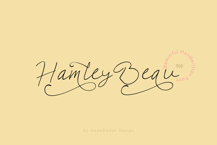 Hamley Beau Font