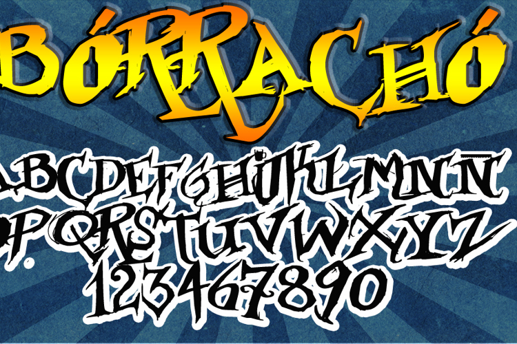 Borracho Font