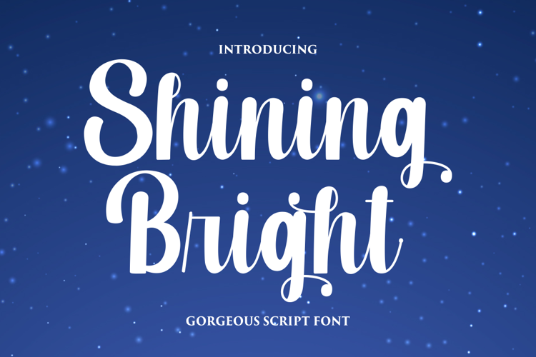 Shining Bright Font