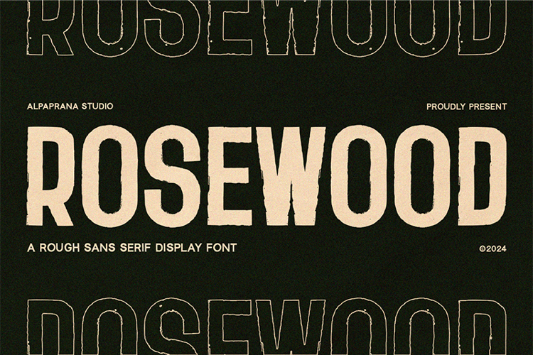 Rosewood Font