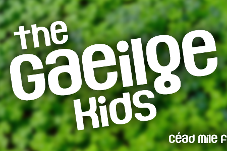 The Gaeilge Kids Font
